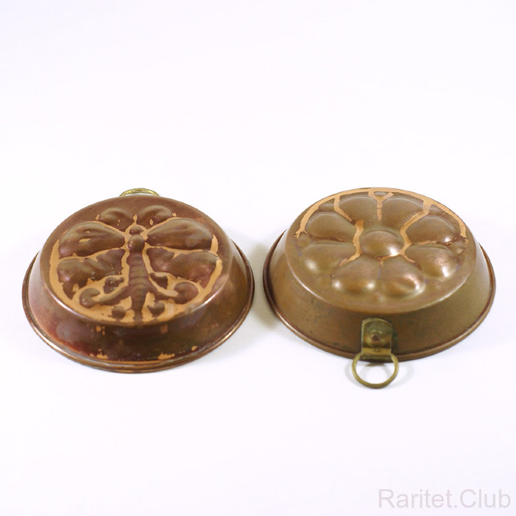 Формочки для выпекания "Бабочка и цветок" 2 шт.