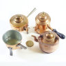 Медная миниатюрная посудка 4 предмета