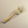 2 вилки лимонный мельхиор