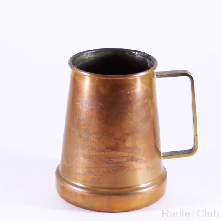 Кружка медная