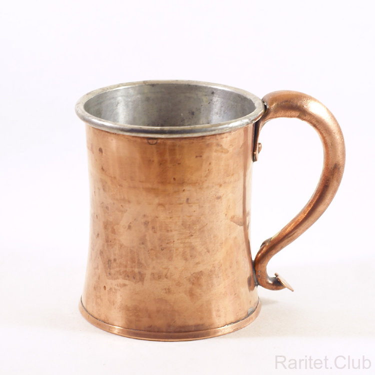 Кружка медная «Сердце»