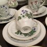 Сервиз кофейный на 25 персон "Карл Линней. Ботаника" 89 предметов