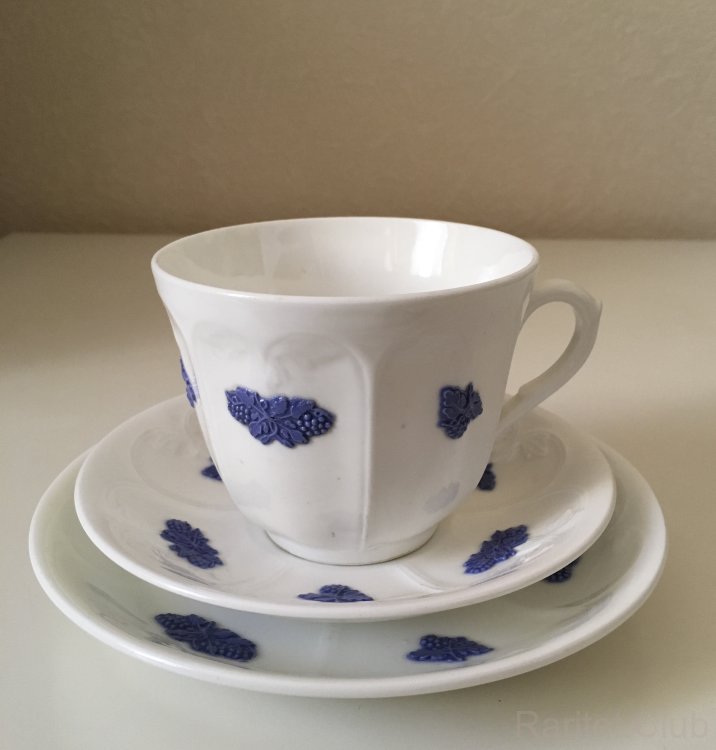 Чайная пара «Синие цветы»