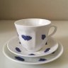 Чайная пара «Синие цветы»