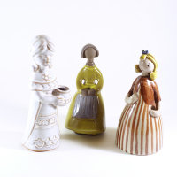 Трио "Девушки-цветочницы" скандинавская керамика