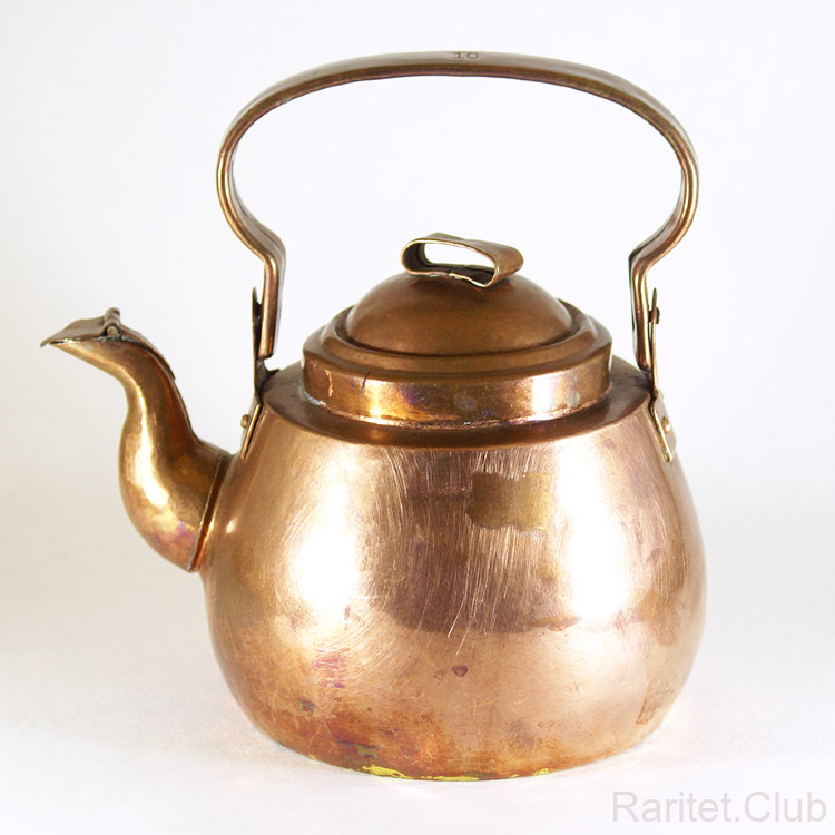 Чайник из меди на 1 л