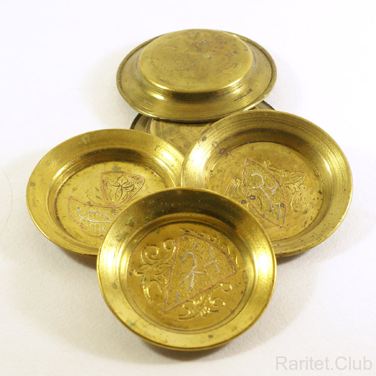 Тарелочки индийские 5 штук